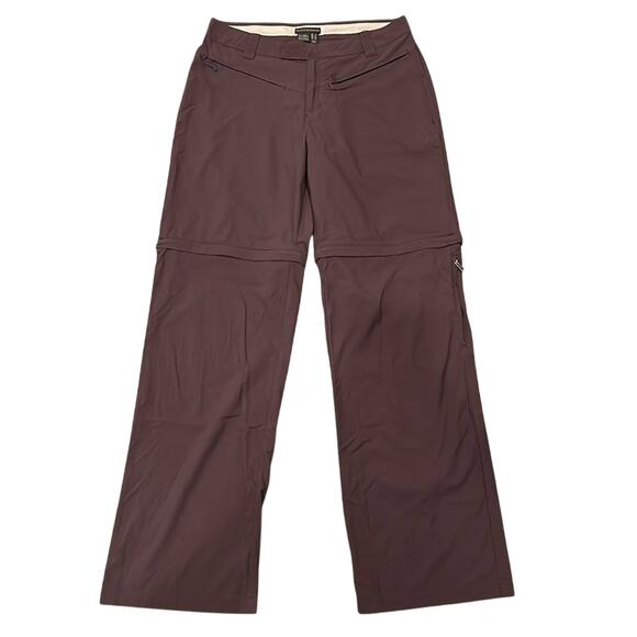 *Royal Robbins Women's Convertible Hiking Pants Brown Size 8 - Picture 1 of 10